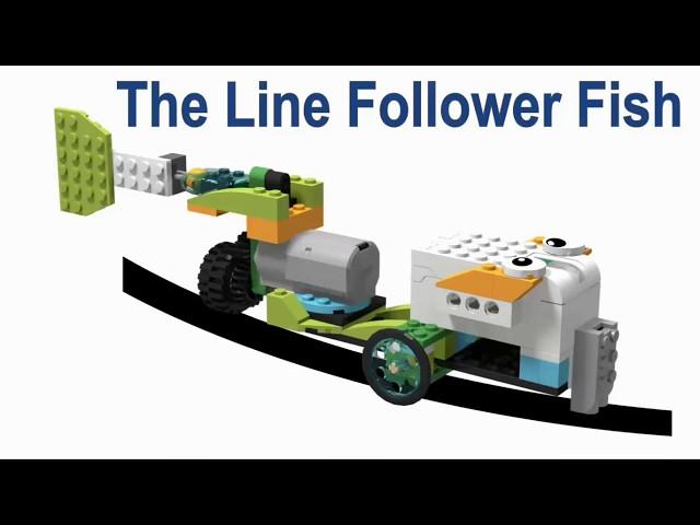 The Line Follower Fish ( Lego Wedo 2.0 )