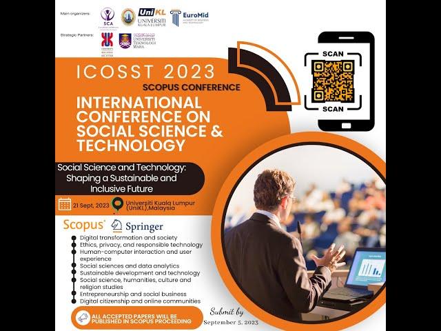 [DEADLINE EXTENDED] ICOSST 2023 - SCOPUS CONFERENCE