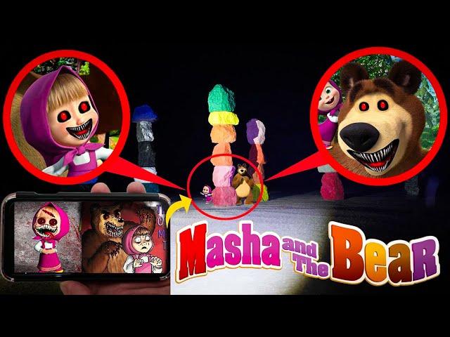 DON'T WATCH MASHA AND THE BEAR SCARY VIDEOS AT 3AM | (CURSE OF THE 7 MAGIC MOUNTAINS)