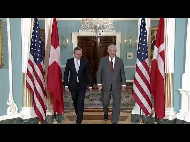 Secretary Tillerson Meets with Danish Foreign Minister Samuelsen