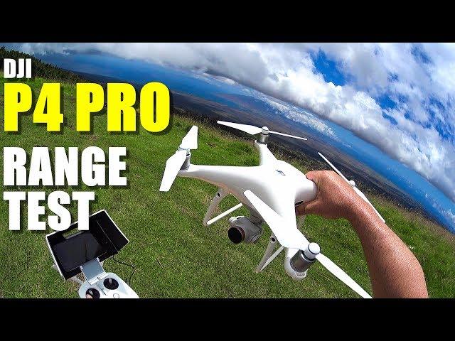 DJI PHANTOM 4 PRO Review - Part 3 - [4+ Mile In-Depth Range Test]