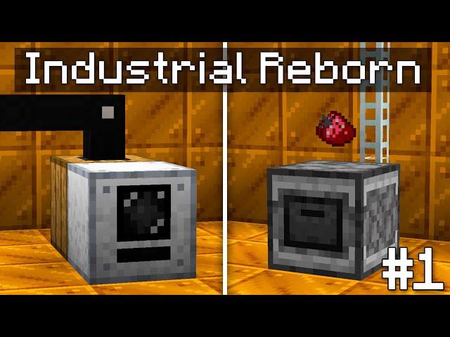 ВОЗВРАЩЕНИЕ ЛЕГЕНДАРНОГО МОДА - INDUSTRIAL REBORN 1.19.2 #1 ОСНОВЫ