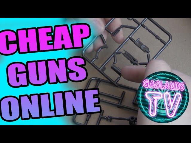 Gaslands Cheap Guns and Easy Terrain Buys and Finds -  Bonus Hotwheels