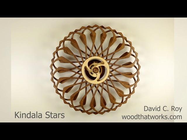 Kindala Stars kinetic sculpture by David C. Roy