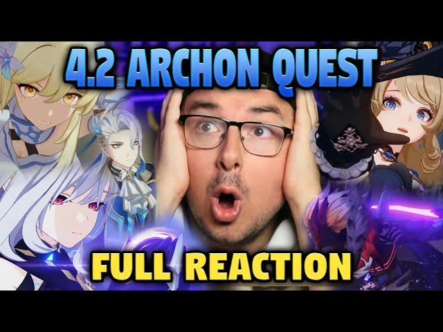 4.2 ARCHON QUEST FULL REACTION | ACT 5 "Masquerade of the Guilty" | Genshin Impact