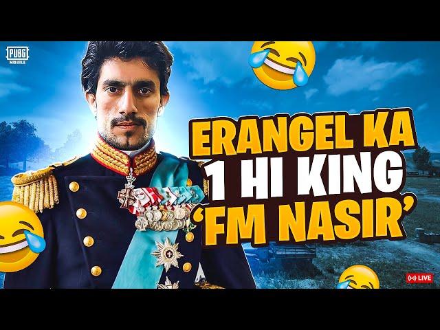 Erangle Day Bole To Clucthes Ka Din || FM NASIR IS LIVE || PUBG MOBILE