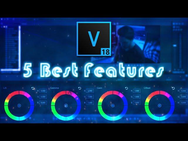 Top 5 Best Features In VEGAS Pro 18 - Tutorial #507