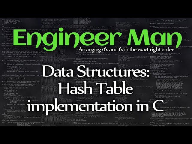 Data Structures: Hash Table implementation in C