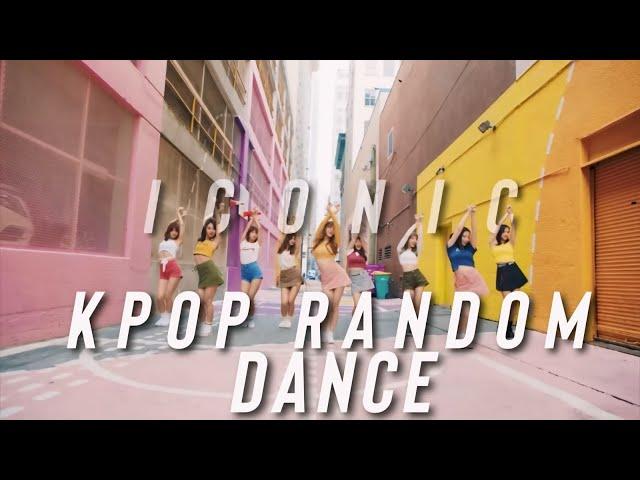 ICONIC SONGS KPOP RANDOM DANCE