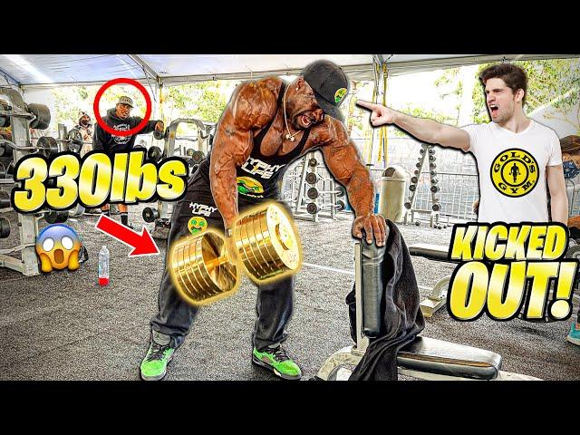 KICKED OUT OF GOLDS GYM - Kali Muscle + Big Boy