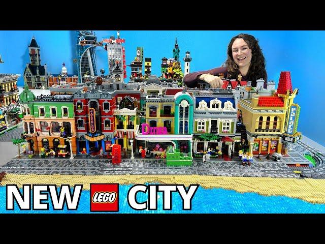 New Room, Layout, and Builds | HUGE LEGO CITY UPDATE!