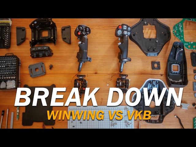 WINWING VS VKB | Winwing Ursa Minor & VKB Gladiator NXT Break Down