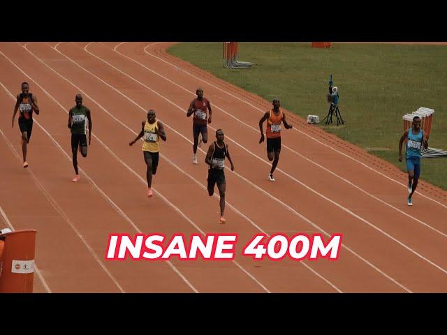 Kelvin Tauta Wins 400m Final || KDF Athletics Championships 2024