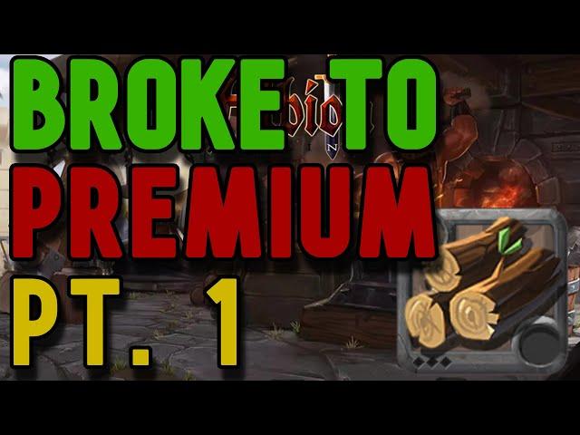 Broke to Premium Pt. 1 Beginners Refining Guide | Albion Online