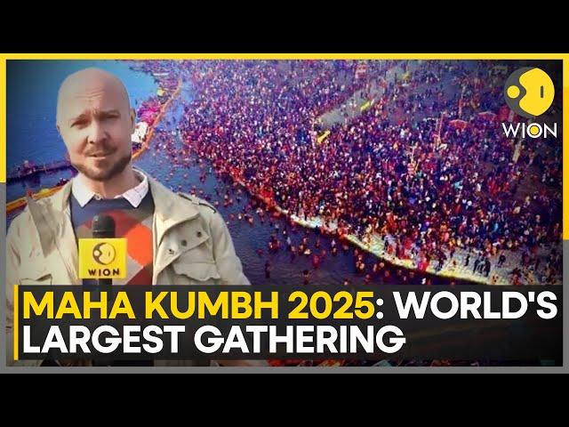 Maha Kumbh Mela 2025: Prayagraj Hosts World's Largest Spiritual Gathering | India News | WION