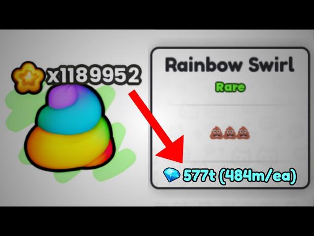 Rainbow Swirls will END Pet Simulator 99...