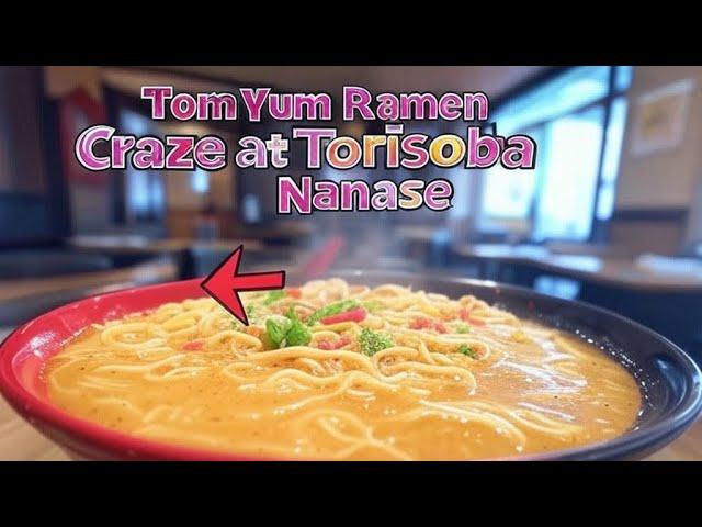 Tom Yum Ramen Craze at Torisoba Nanase