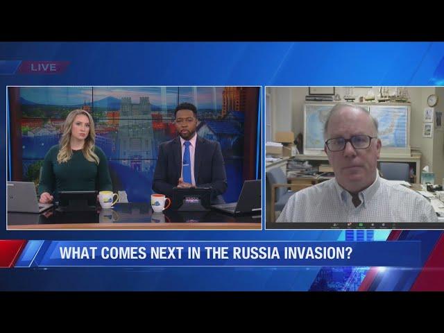 Hollins University political expert speaks with WFXR News about Russian invasion of Ukraine