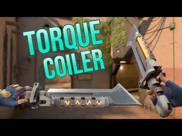 Torque Coiler Skin Showcase - VALORANT Episode 9 Act 3 Battlepass Melee