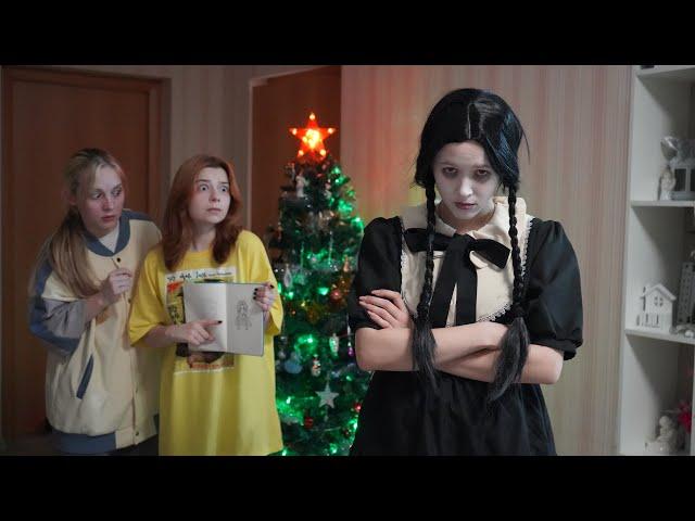 WEDNESDAY ADDAMS в реальной жизни!