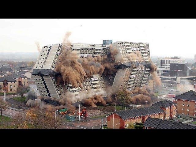 Demolition by explosion, the perfect job