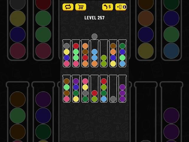 Ball Sort Puzzle - level 257