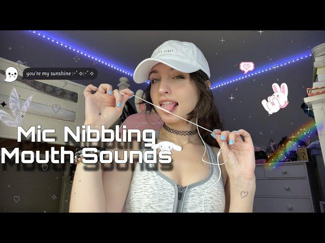 Lofi ASMR | Mic Nibbling, FAST & AGGRESSIVE Mouth Sounds, Rambles