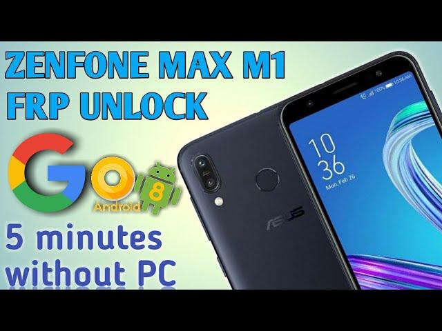 SO EASY !!! Zenfone Max M1 ZB555KL X00PD Oreo FRP BYPASS