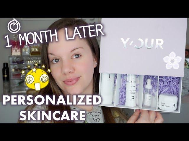 CUSTOM SKINCARE RESULTS | Y'OUR PERSONALIZED SKINCARE REVIEW