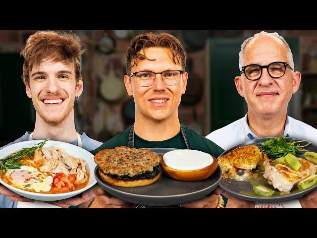 Gen Z vs. Millennial vs. Boomer Cooking Challenge