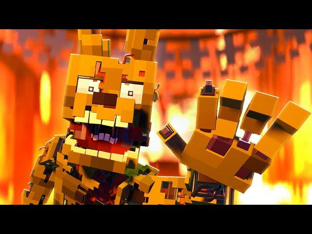 "Afton Family" | MOVIE FNAF Minecraft Animated Music Video (Songs by KryFuze, DHeusta, Dawko)