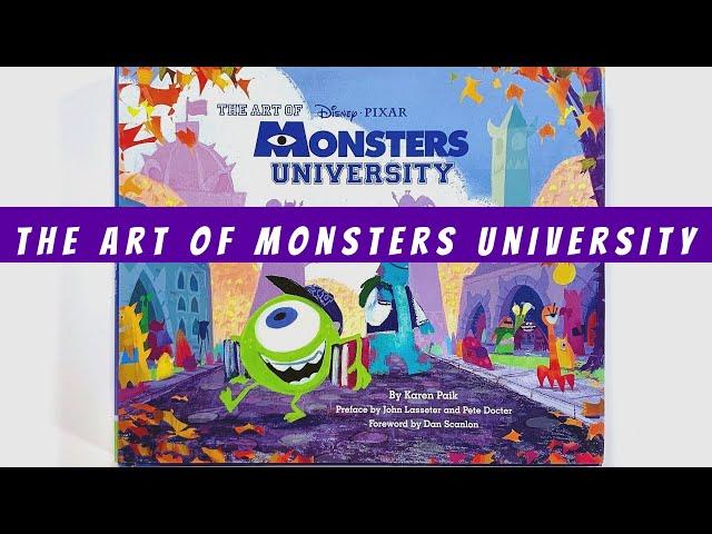 The Art of Monsters University (flip through) Artbook