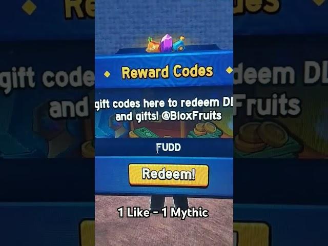 NEW CODE BLOX FRUIT! #kitsune #bloxfruits #free #code #freekitsune