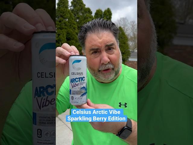 Trying the Celsius Arctic Vibe Sparkling Berry Edition #shorts