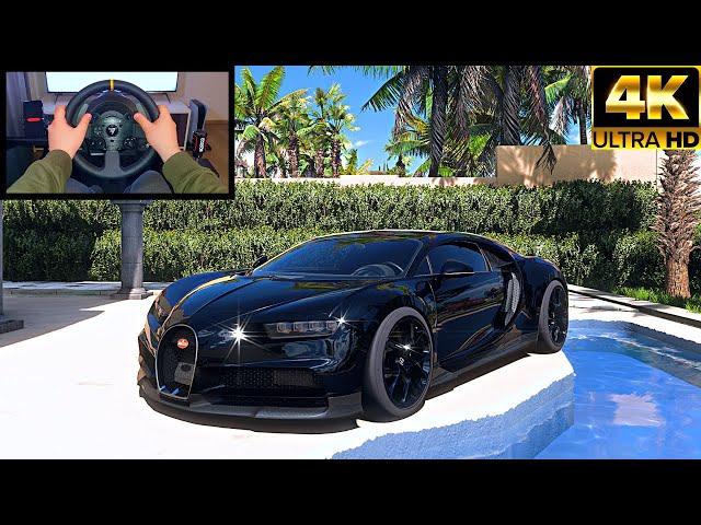 Bugatti Chiron | Forza Horizon 5 | Thrustmaster TX Steering Wheel Gameplay