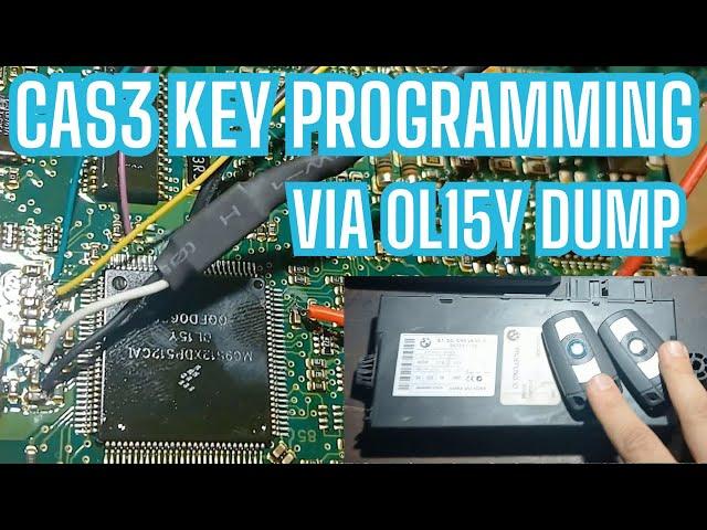 Cas3 Key Programming (Write Key Via 0L15Y Dump) With (VVDI Prog & VVDI2)