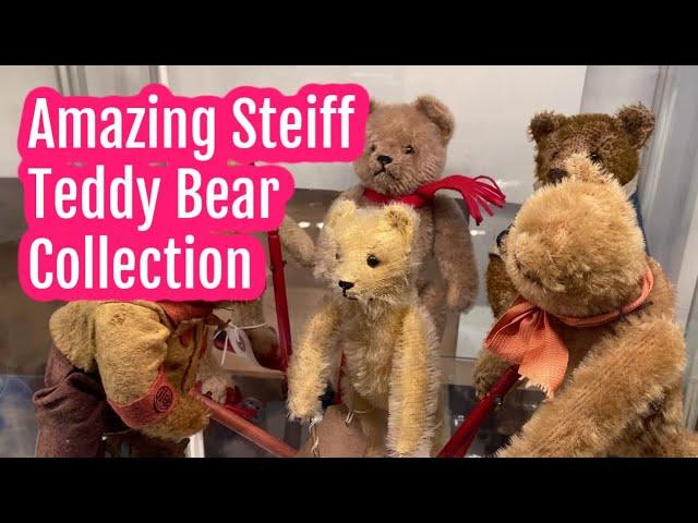 An Amazing Steiff Teddy Bear Collection with John Port | Antique Bear Video