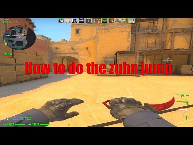 How to bhop like zuhn (CSGO Mirage jump tutorial)