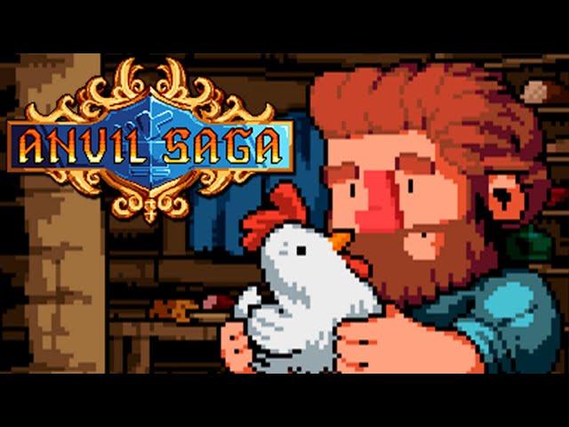 КУЗНЕЦ ОТ БОГА! - ANVIL SAGA ПРОХОЖДЕНИЕ