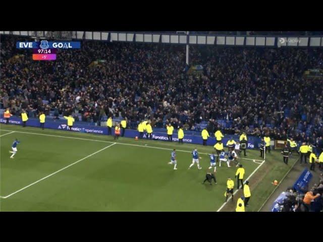 James Tarkowski Goal 90+8, Everton vs Liverpool (2-2) All Goals and Extended Highlights