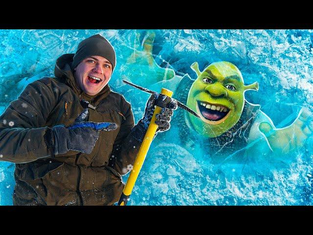 We Found Shrek Under The Ice. How Did He Get There?