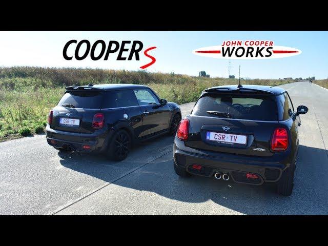 MINI JCW VS MINI Cooper S