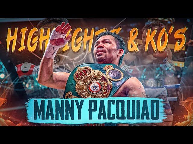 LEGENDARY PACMEN! Manny Pacquiao HIGHLIGHTS & KNOCKOUTS | BOXING K.O FIGHT HD