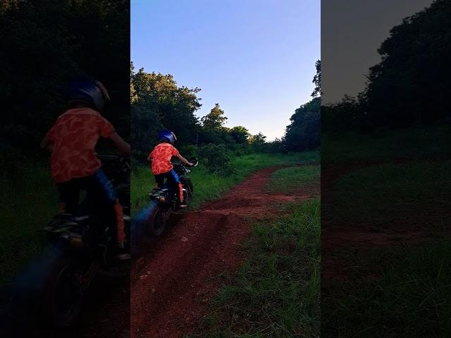 Thomas sending it on his KX65 #dirtbike #motocross #kx65