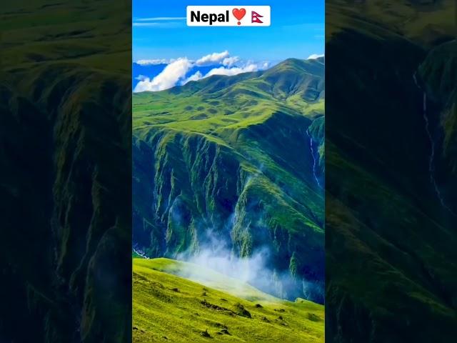 One of Beautiful place of Nepal ️ #beauty #nature #mountain #nepal #badimalika #shorts