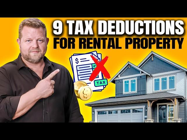 TOP 9 TAX DEDUCTIONS For Your RENTAL PROPERTY