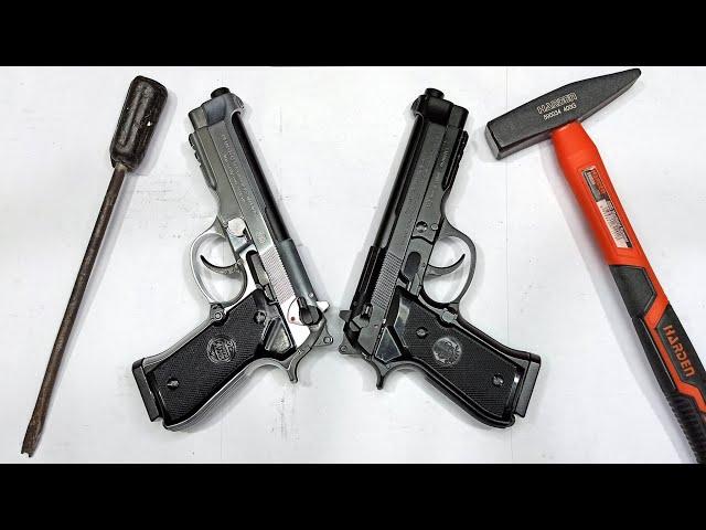 ОБСЛУЖИВАНИЕ GBB ПИСТОЛЕТОВ - НА ПРИМЕРЕ KWC BERETTA M92 (СМАЗКА И ЧИСТКА GAS BLOWBACK ПИСТОЛЕТОВ)