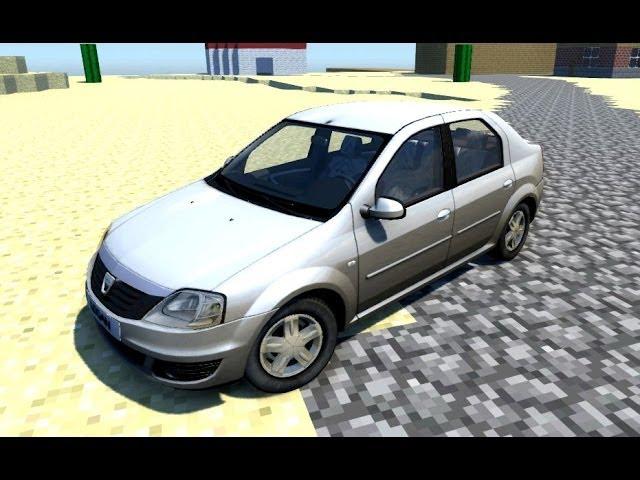 BeamNG.Drive Mod : Dacia Logan 2008 (Crash test)