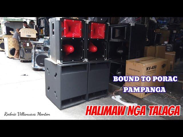 HALIMAW NGA TALAGA! SARAP PAKINGGAN PAGTUMINOG! @electrosoundsanddiy