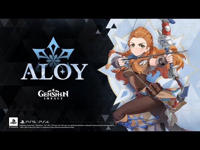 Character Demo - "Aloy: Otherworldly Hunter" | Genshin Impact